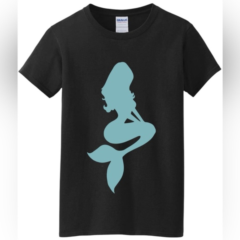 MERMAID silhouette T shirt